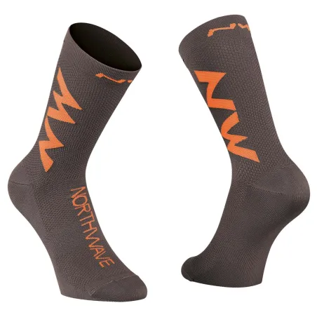 NORTHWAVE EXTREME AIR SOCK anthra/siena or
