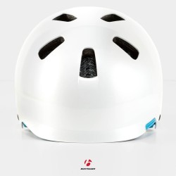 BONTRAGER JET WaveCel Child White/Azure | Kids bike helmet