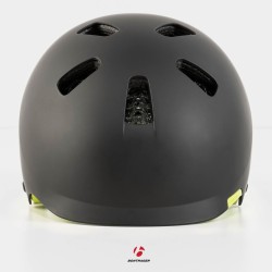 BONTRAGER JET WaveCel Child Black/Volt | Kids bike helmet