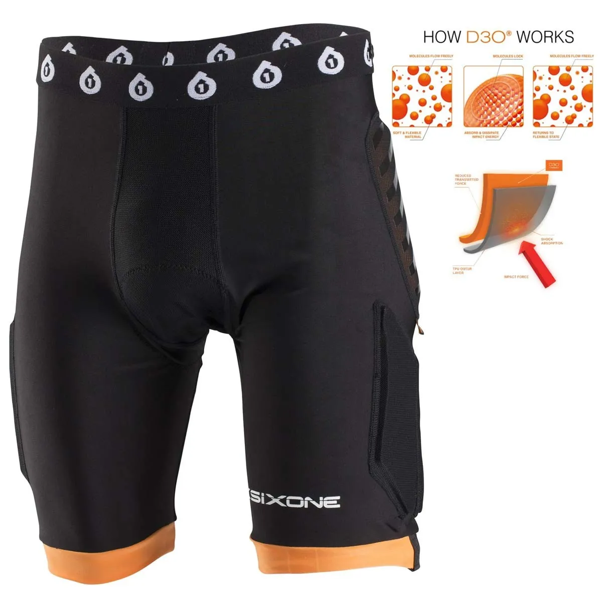 661 EVO COMPRESSION SHORT W/CHAMOIS BLACK