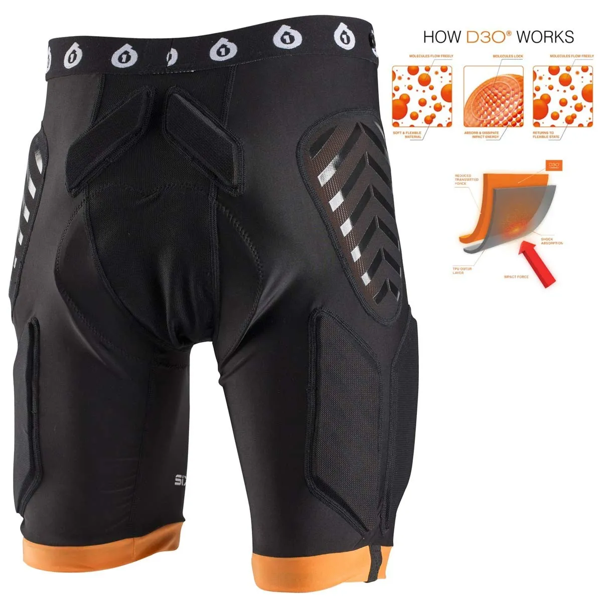 661 EVO COMPRESSION SHORT W/CHAMOIS BLACK