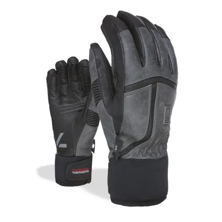 LEVEL OFF PISTE LEATHER anthracite | Ски / Сноуборд ръкавици