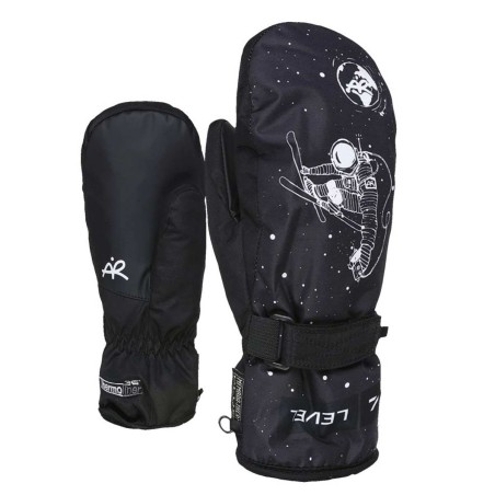 LEVEL JUNIOR MITT Black-White | Ски / Сноуборд ръкавици