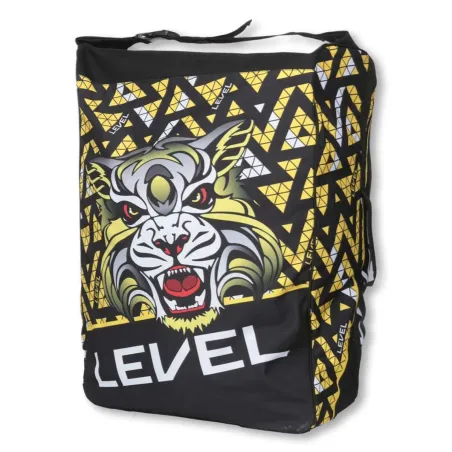 LEVEL TEAM BAG black-yellow