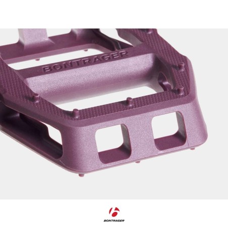 Bontrager Line Comp Flat Pedal Set Mulberry