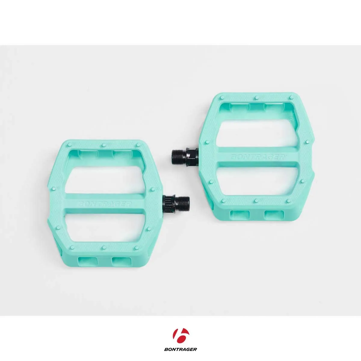 Bontrager Line Comp Flat Pedal Set Miami Green
