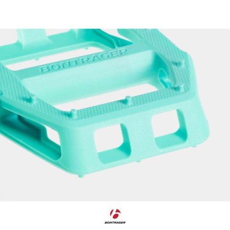 Bontrager Line Comp Flat Pedal Set Miami Green