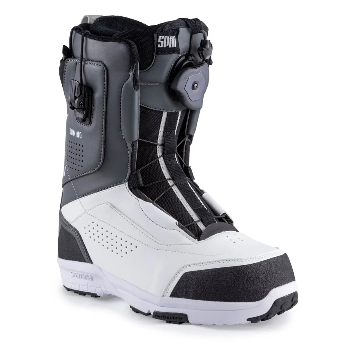 2023 NORTHWAVE DOMINO HYBRID white/dark grey | Женски Сноуборд обувки
