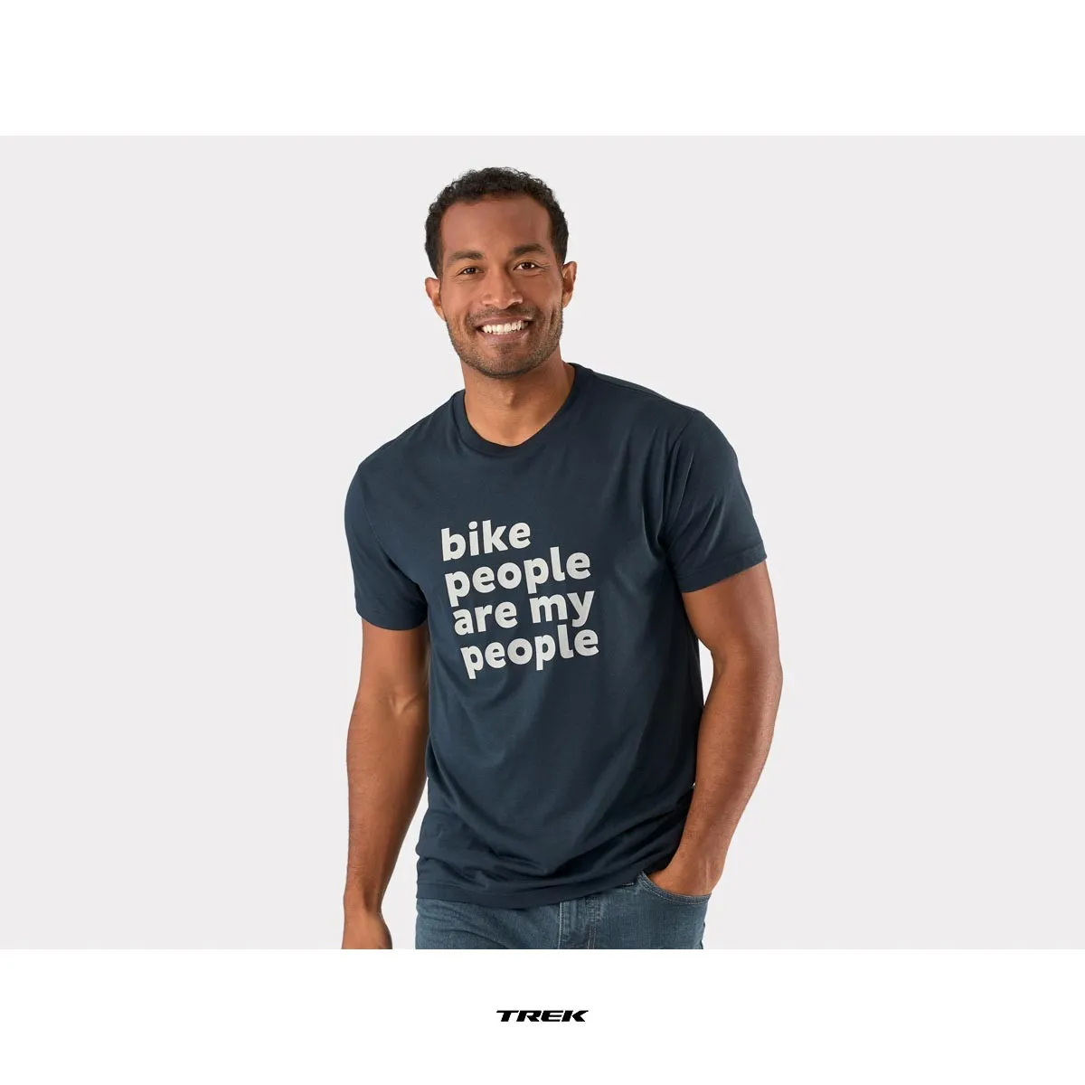 Trek Bike People T-Shirt Navy