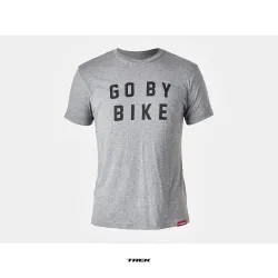 Trek Go By Bike T-Shirt Grey | Тениска