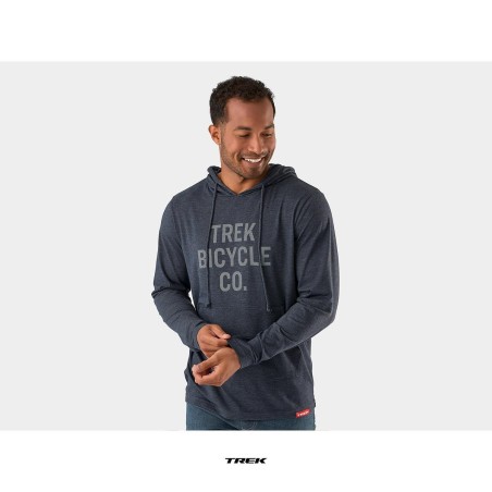 Trek Bicycle Co. Lightweight Hoodie Navy | Тънък суитчър