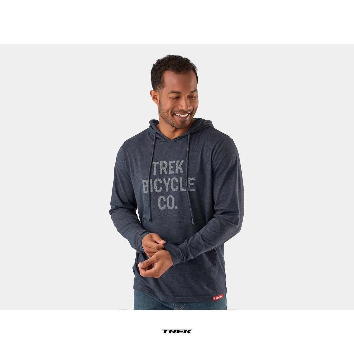 Trek Bicycle Co. Lightweight Hoodie Navy | Тънък суитчър Trek Bicycle Co. Lightweight Hoodie Navy | Тънък суитчър