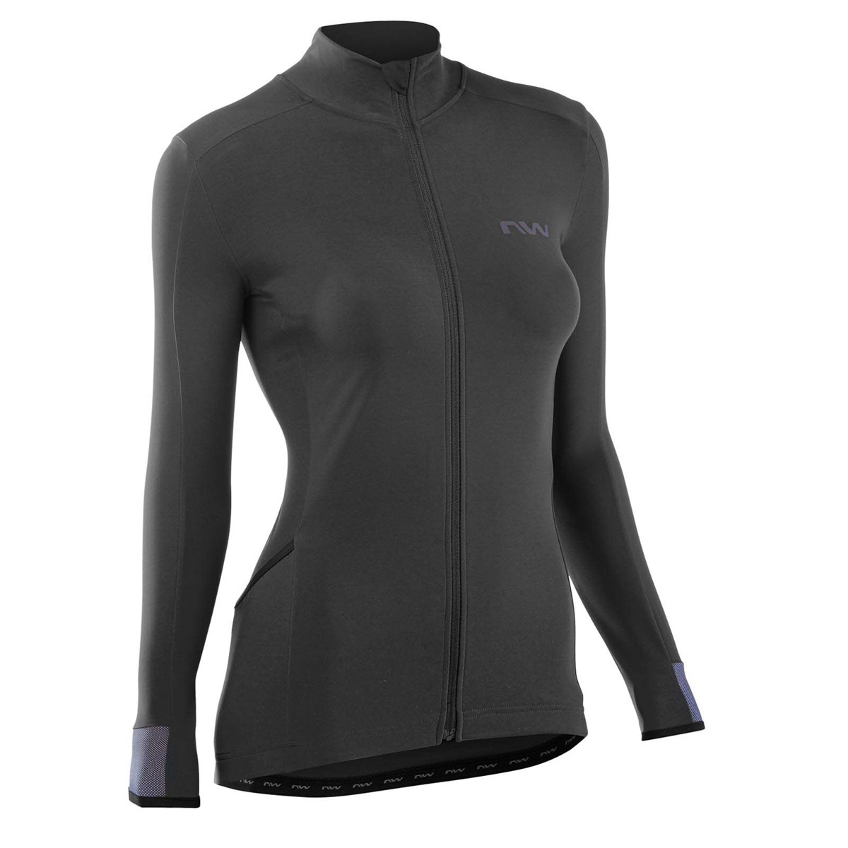 NORTHWAVE FAHRENHEIT WMN JERSEY LS black | Вело джърси