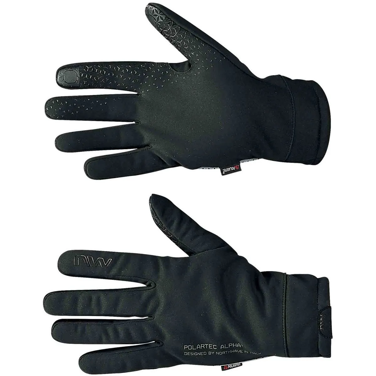 NORTHWAVE FAST POLAR FULL GLOVE black | Bike gloves