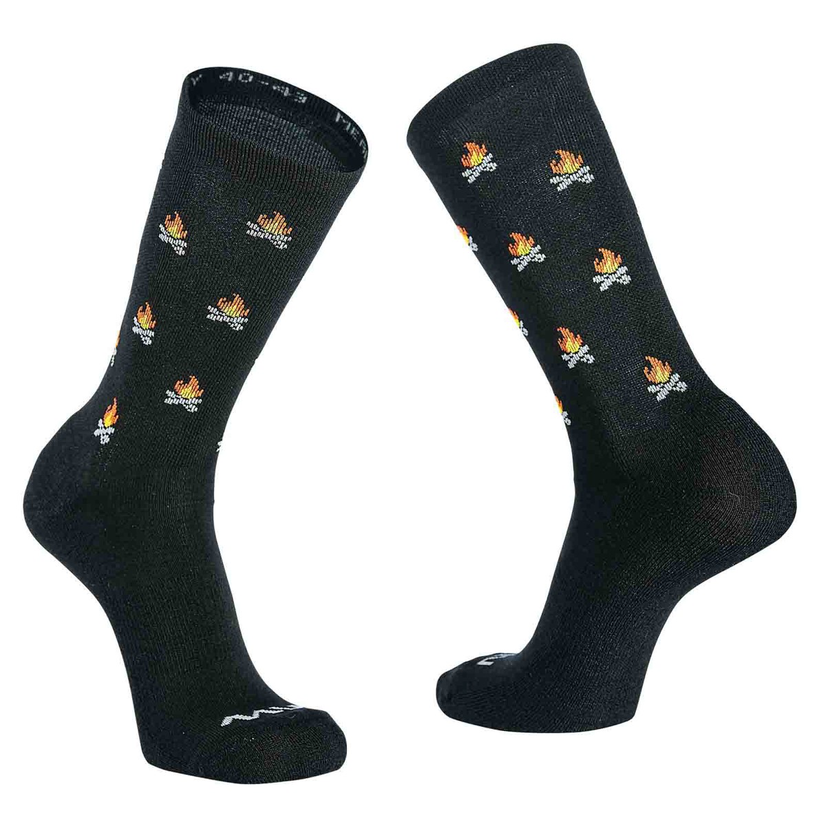 NORTHWAVE CORE SOCK black/orange | Вело чорапи