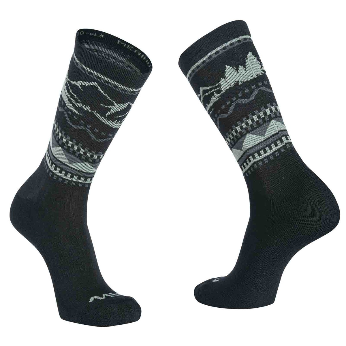 NORTHWAVE CORE SOCK black/forest green | Вело чорапи