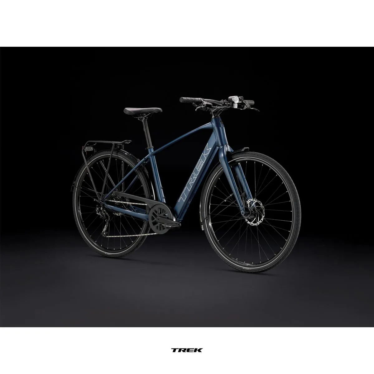 E-City bike TREK FX+ 2 | Satin Mulsanne Blue