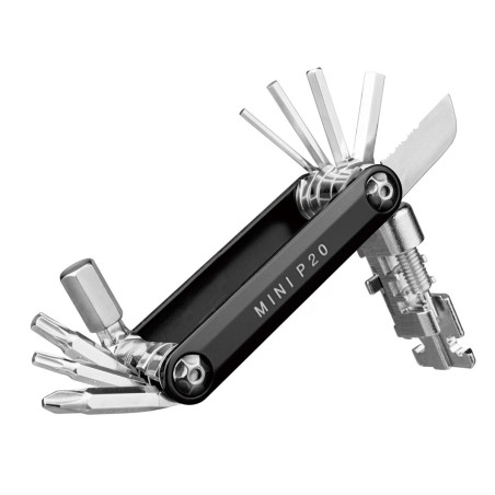 TOPEAK Mini P20 Black | Мини-тулче с 20 инструменти за велосипед