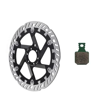 MAGURA MT eSTOP Optimized Kit 220/P - Rotor MDR-P 220 mm / Brake pad 8.S, Sport | Комплект накладки + диск