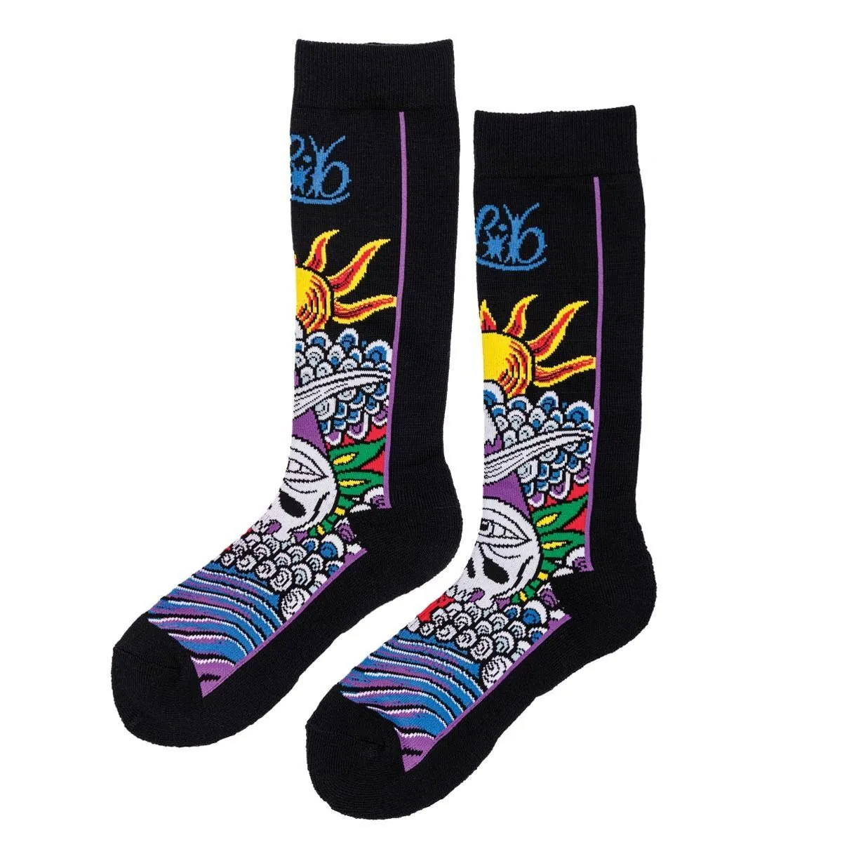 Lib Tech JL SUNRISE RIDING SOCK black | Riding socks
