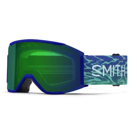 SMITH SQUAD MAG lapis brain waves | S2 CHROMAPOP Everyday Green Mirror | ски & сноуборд маска