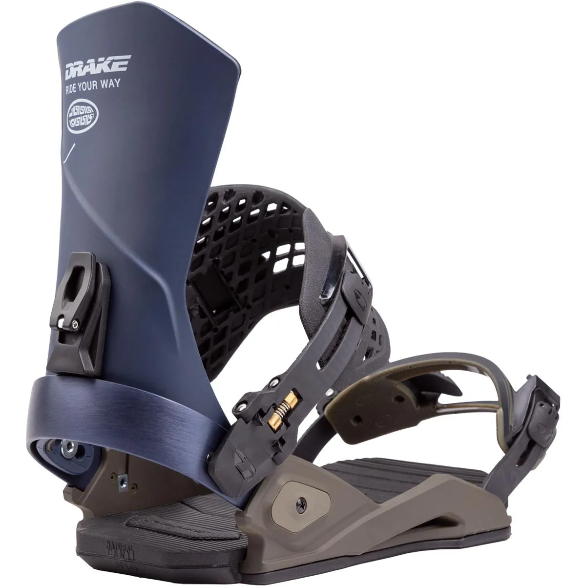 2024 DRAKE SUPER SPORT green forest/deep blue | Men Snowboard Bindings