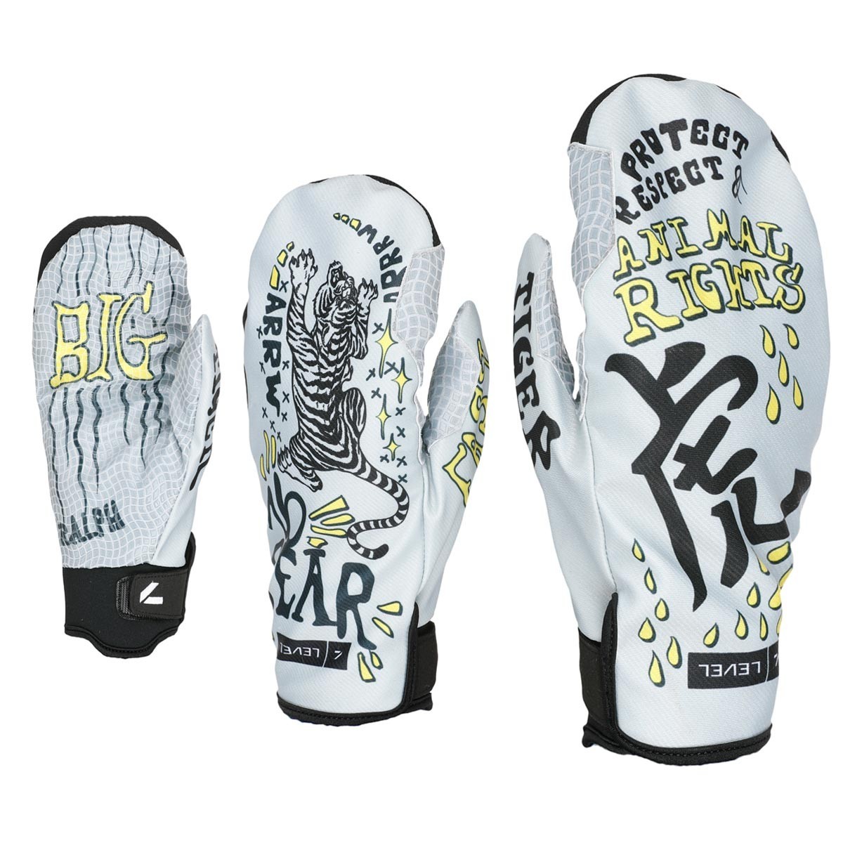 LEVEL WEB MITT Grey | Ski / Snowboard gloves