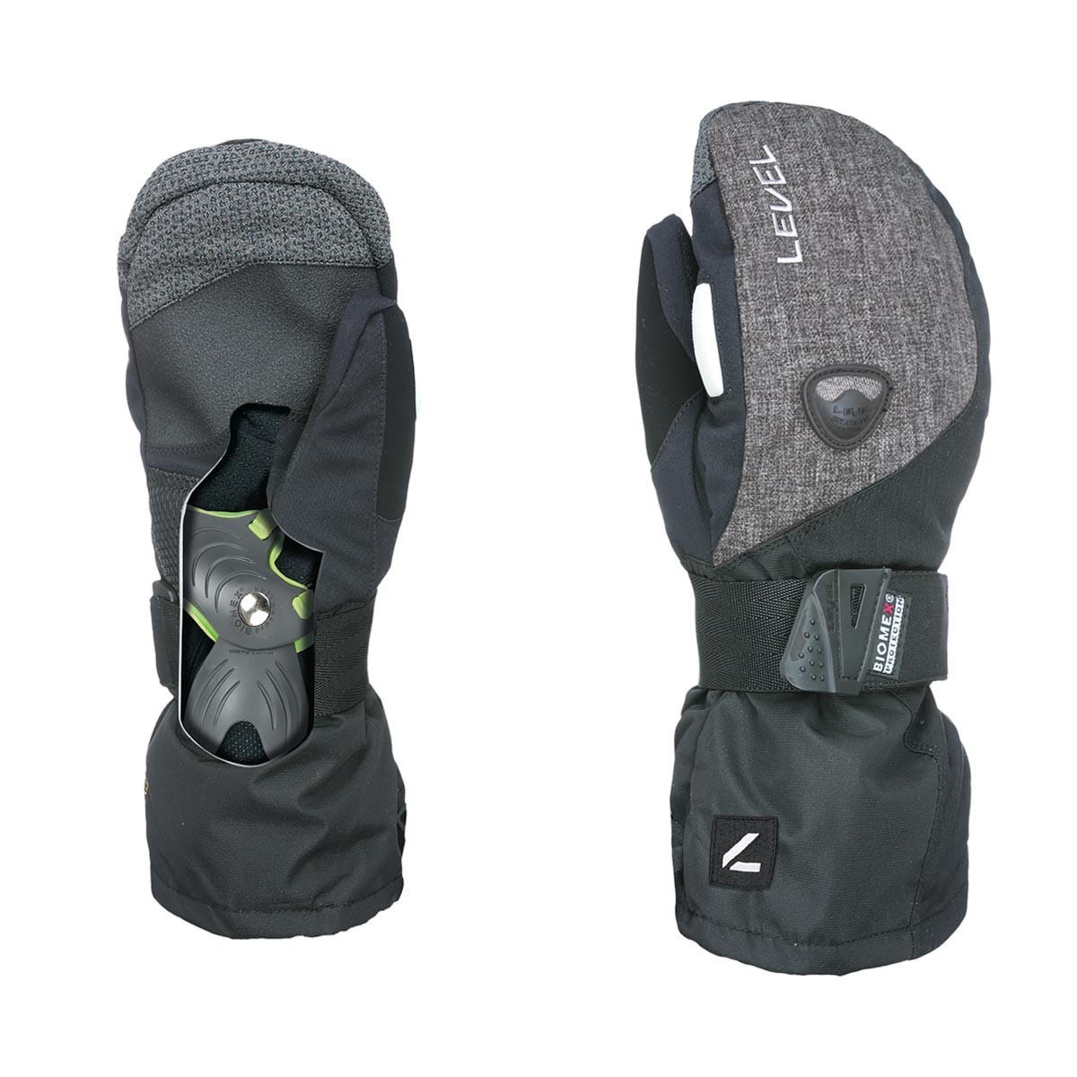 LEVEL FLY MITT Ninja Black | Ски / Сноуборд ръкавици