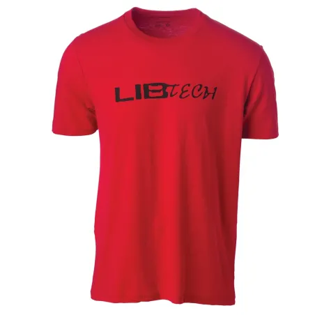 Lib-Tech LIB LOGO ECO TEE red