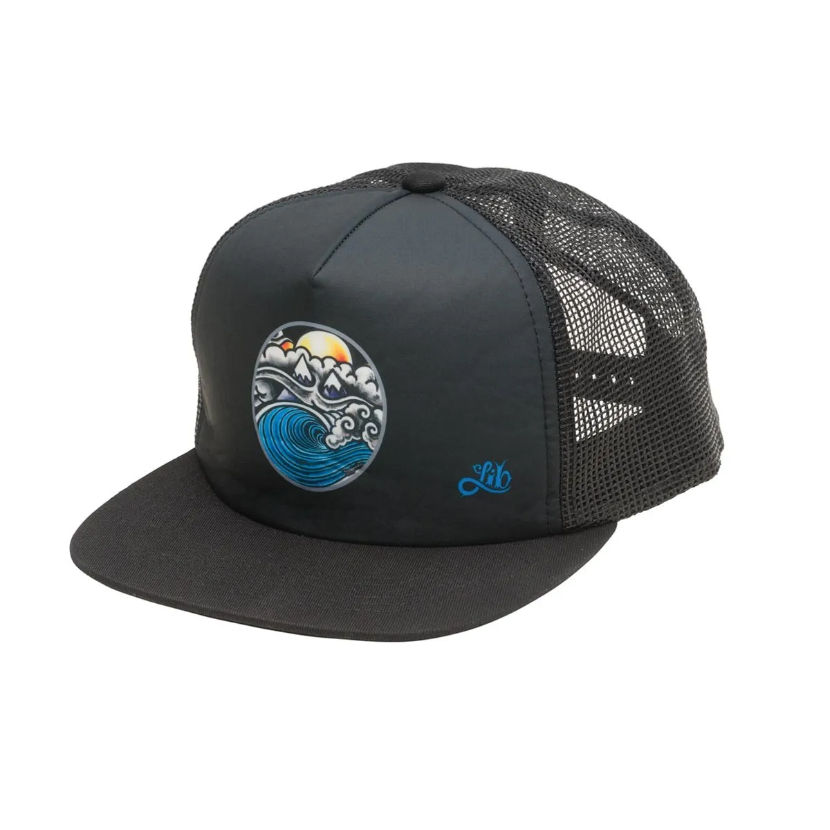 Lib-Tech JAMIE LYNN WAVE TRUCKER SNAP BACK black| Шапка
