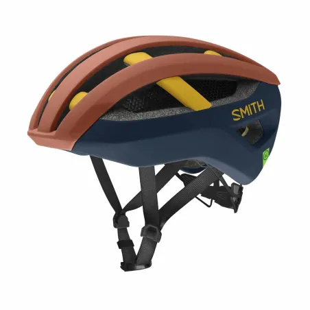 SMITH NETWORK MIPS matte sedona / pacific / brimstone | Шосейна вело каска