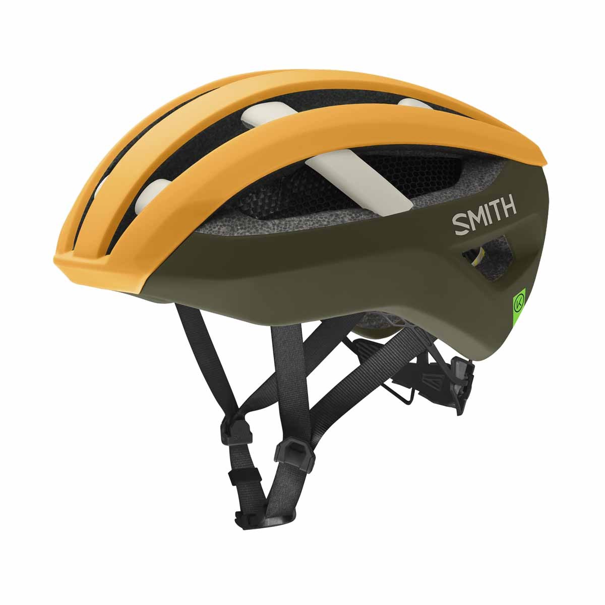 SMITH NETWORK MIPS matte sunrise / forest / bone | Шосейна вело каска SMITH NETWORK MIPS matte sunrise / forest / bone | Шосейна вело каска