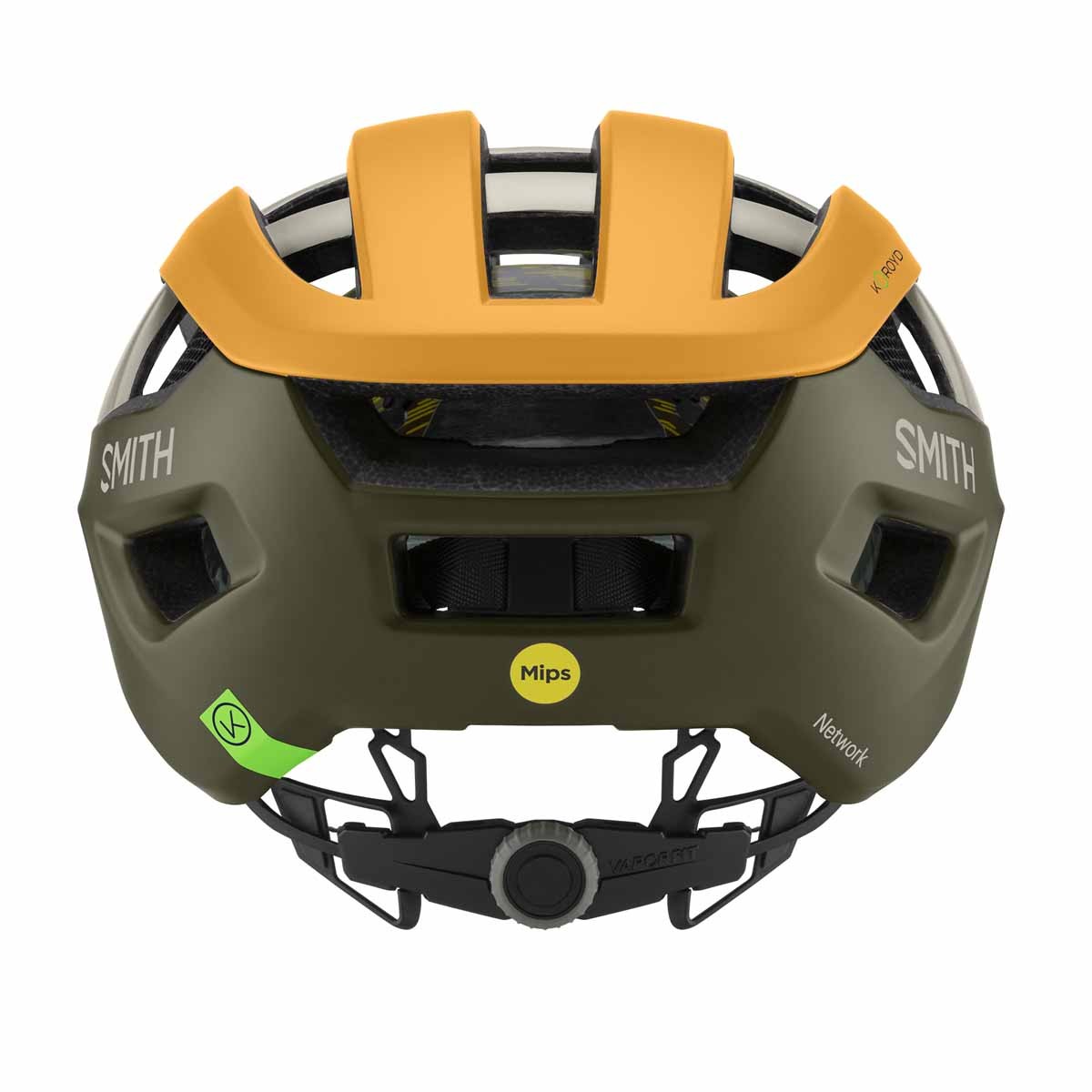 SMITH NETWORK MIPS matte sunrise / forest / bone | Шосейна вело каска SMITH NETWORK MIPS matte sunrise / forest / bone | Шосейна вело каска