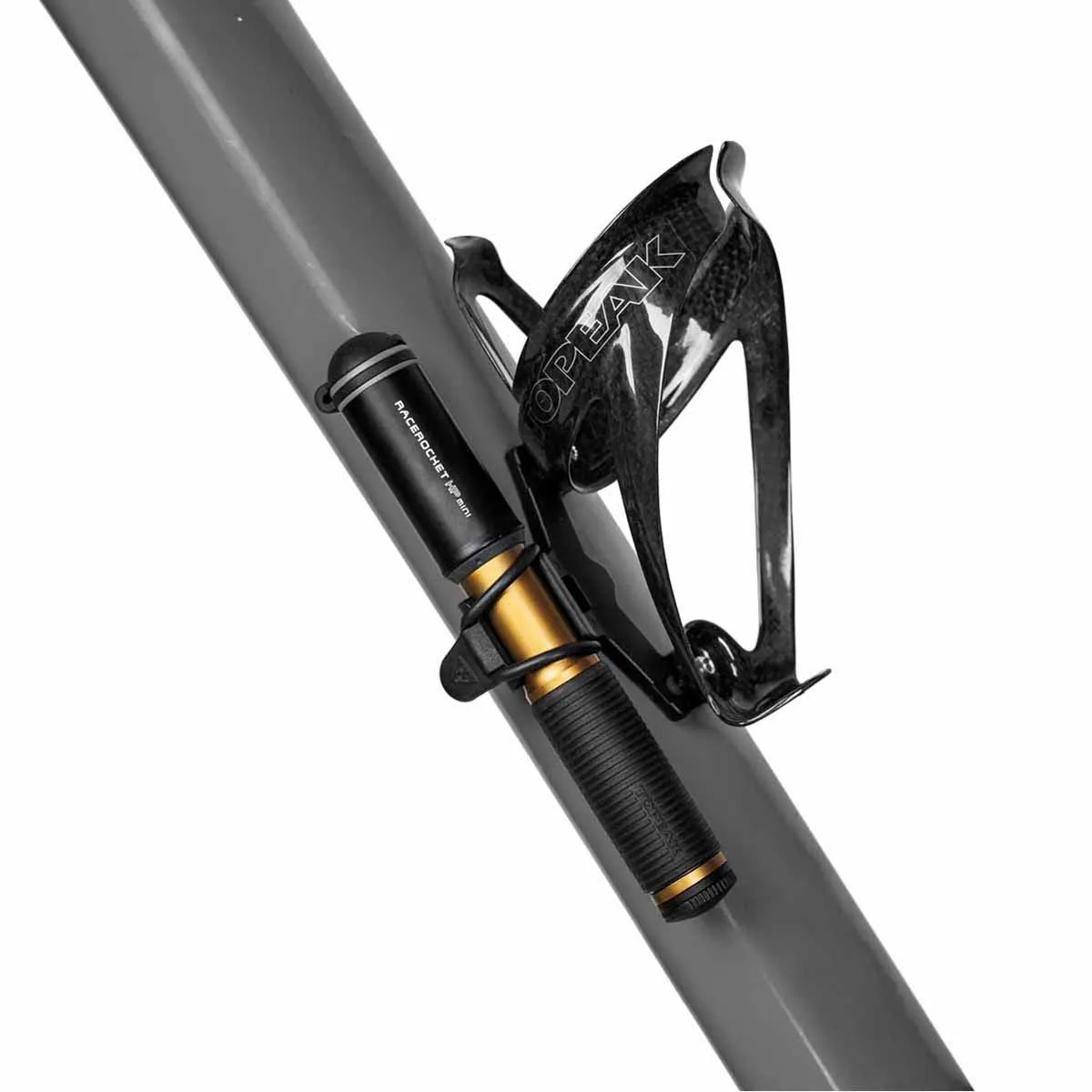 TOPEAK Race Rocket HP Mini Gold | Ръчна мини помпа за велосипед до 160PSI / 11BAR