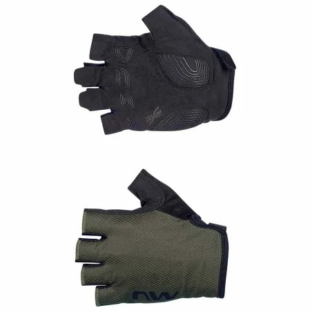 NORTHWAVE ACTIVE green forest/black | Вело ръкавици за колоездене без пръсти