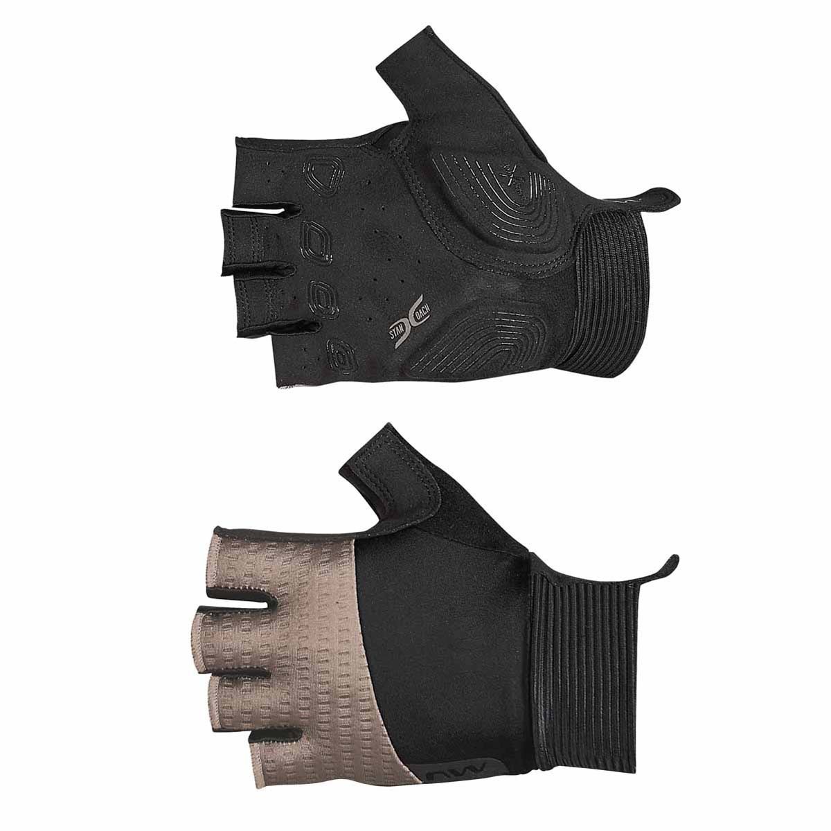 NORTHWAVE EXTREME PRO black/sand | Вело ръкавици за колоездене без пръсти