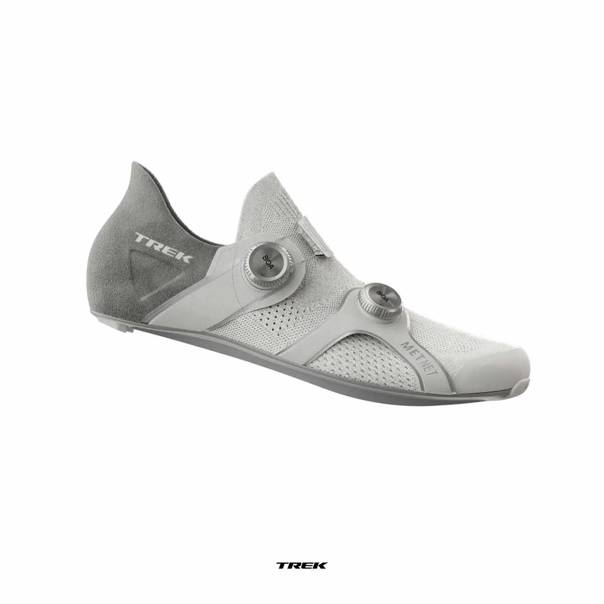 Trek RSL Knit White/Silver | Шосеени обувки за колоездене