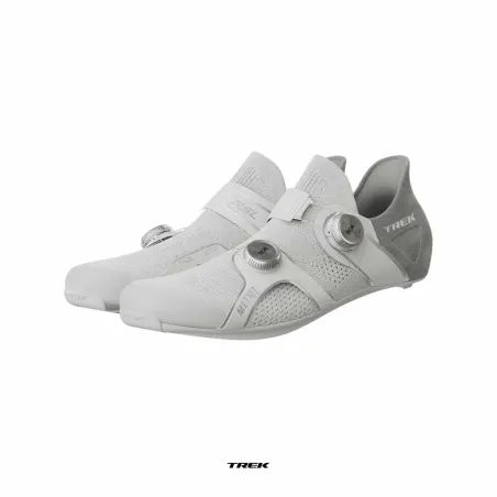 Trek RSL Knit White/Silver | Road cycling shoes
