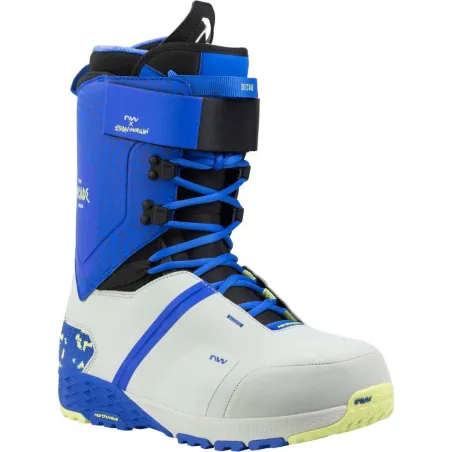 2025 NORTHWAVE DECADE PRO light grey/electric blue | Men Snowboard Boots