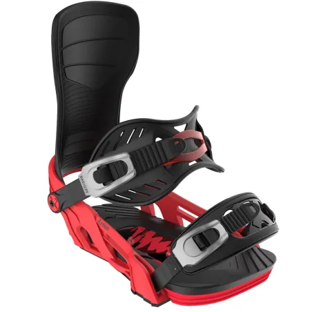 2025 Bent Metal AXTION 2 red/black | Men's Snowboard Bindings