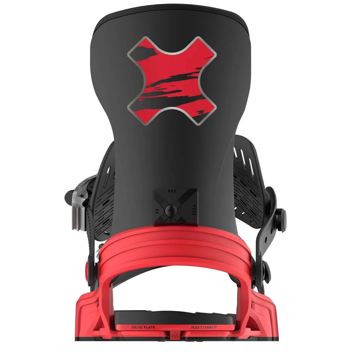2025 Bent Metal AXTION 2 red/black | Men's Snowboard Bindings