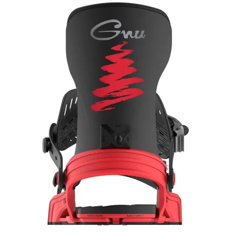 2025 Bent Metal AXTION 2 red/black | Men's Snowboard Bindings
