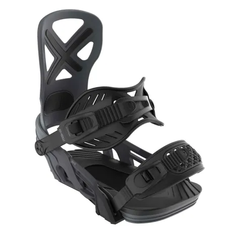 2025 Bent Metal ANVIL black/grey | Men's Snowboard Bindings