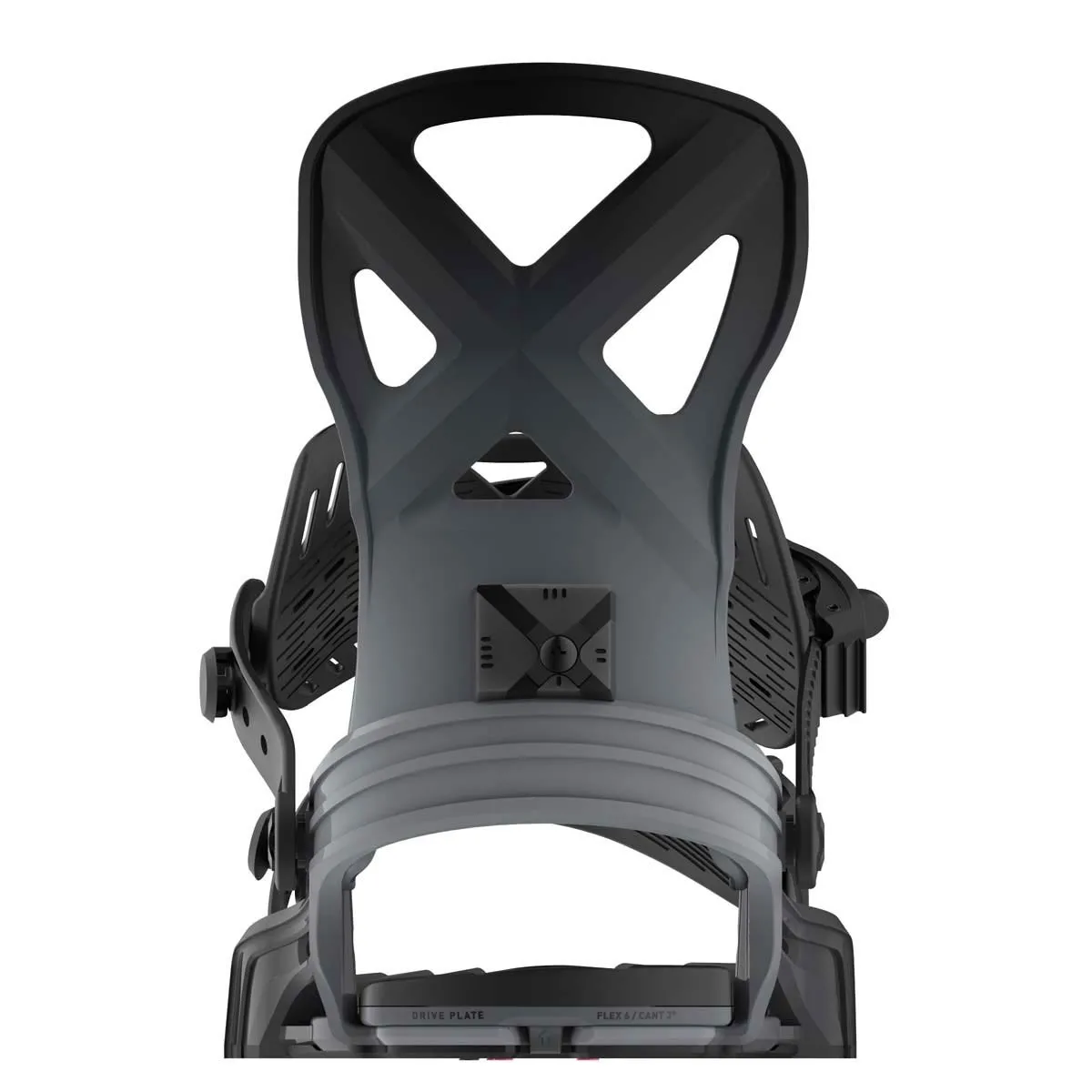 2025 Bent Metal ANVIL black/grey | Men's Snowboard Bindings