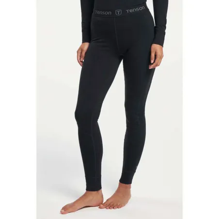 TENSON HIMALAYA BASELAYER MERINO TIGHTS WOMEN Black  | BASELAYERS
