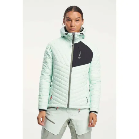 TENSON SKI TOURING PUFFER JACKET WOMEN Light Green | Зимно ски яке