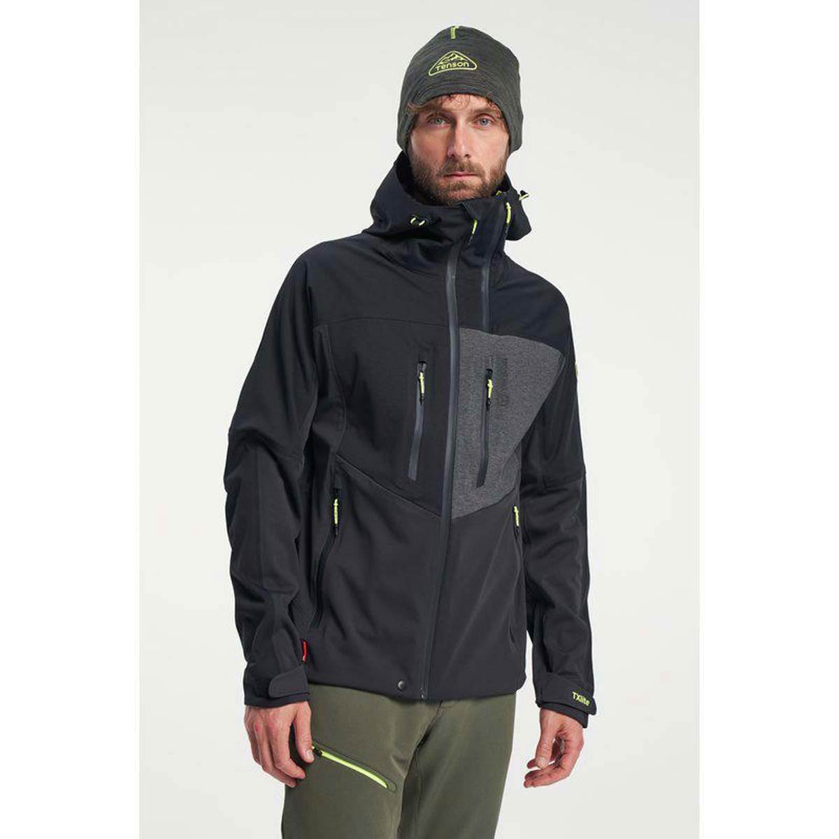 TENSON SKI TOURING SOFTSHELL JACKET MEN Antracithe | SNOW JACKETS