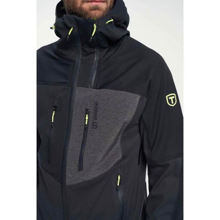 TENSON SKI TOURING SOFTSHELL JACKET MEN Antracithe | SNOW JACKETS