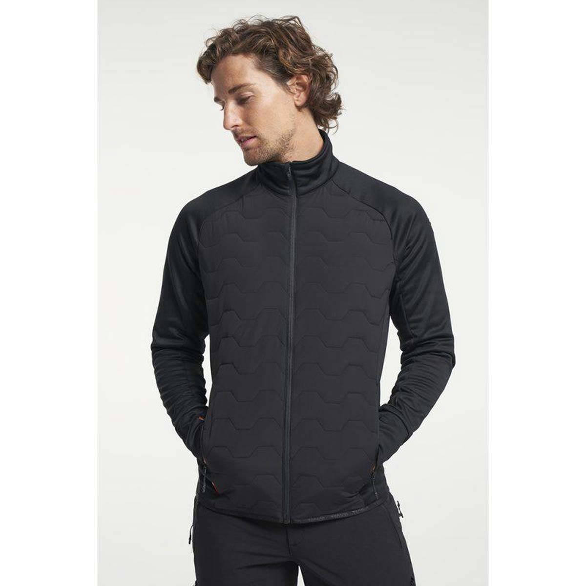 TENSON TXLITE HYBRID MIDLAYER ZIP MEN Black | Men Outdoor Midlayers & Hoodies