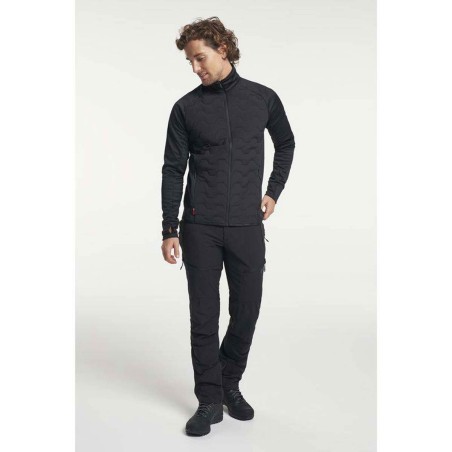 TENSON TXLITE HYBRID MIDLAYER ZIP MEN Black | Men Outdoor Midlayers & Hoodies